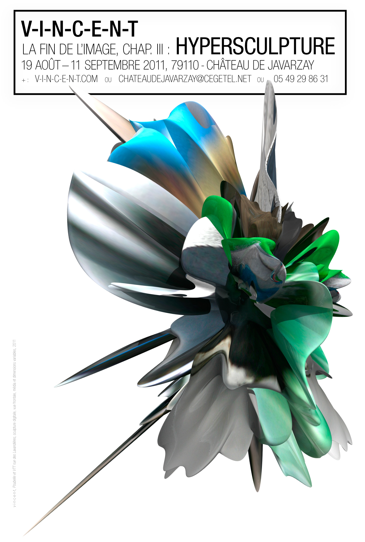 You are currently viewing Exposition « La fin de l’image, chap. III : HYPERSCULPTURE »
